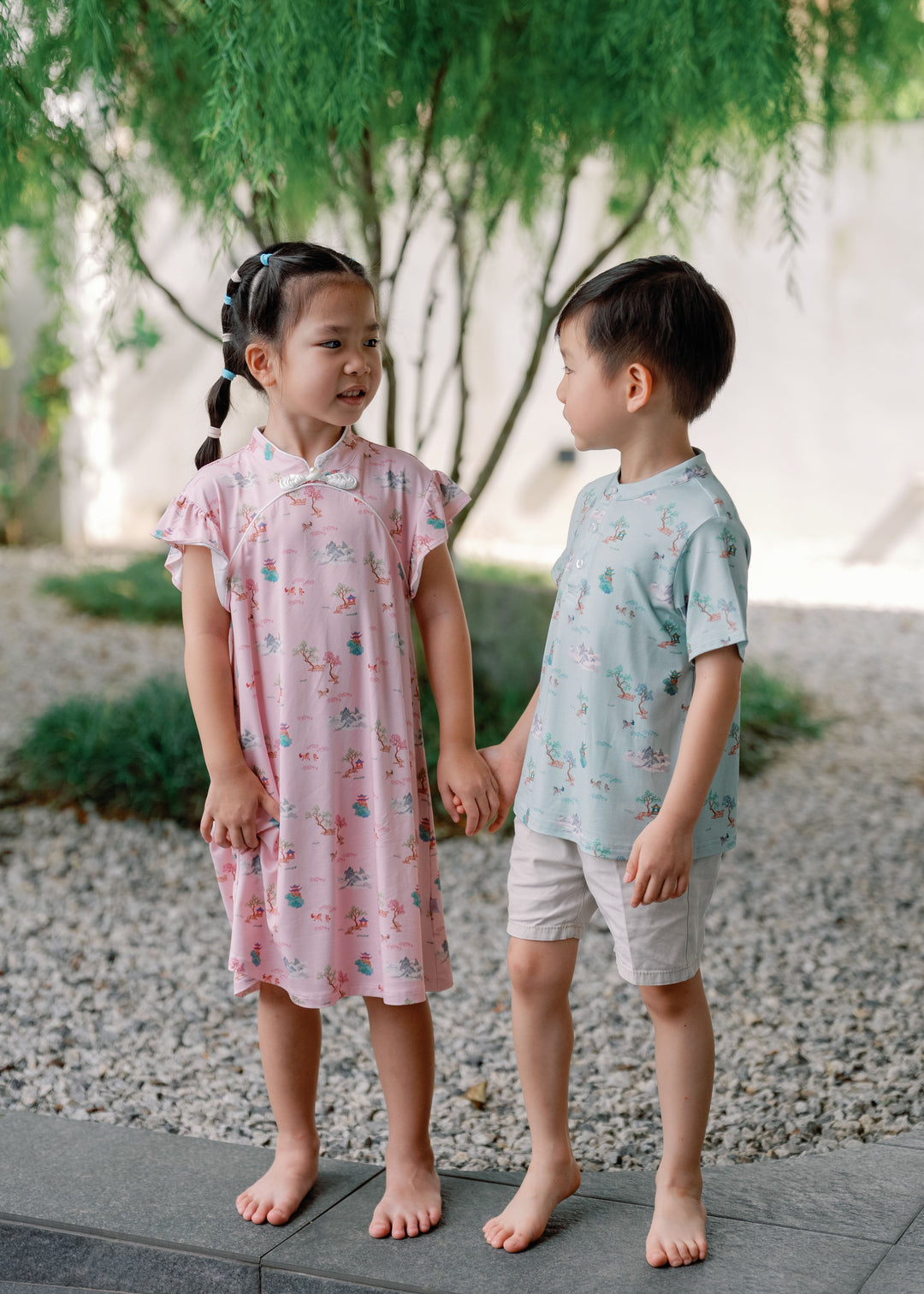 Easy CNY Outfits for Kids During House Visits