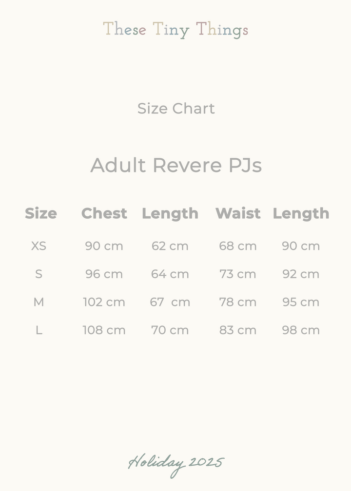 Adult Revere Pyjamas