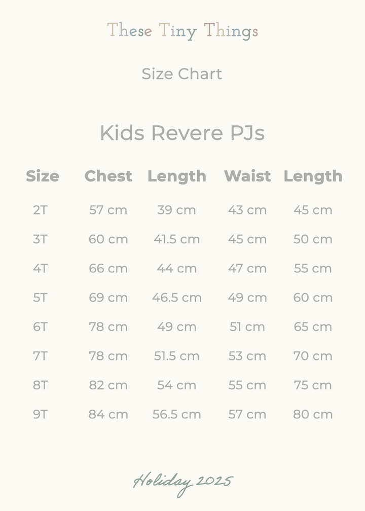 Kids Revere Pyjamas