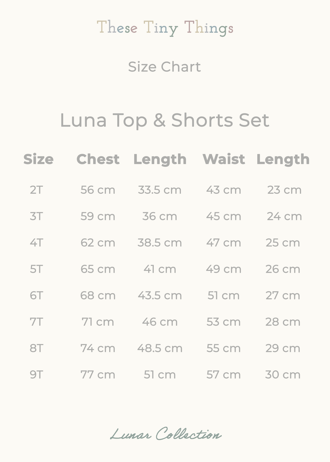 Luna Top & Shorts set