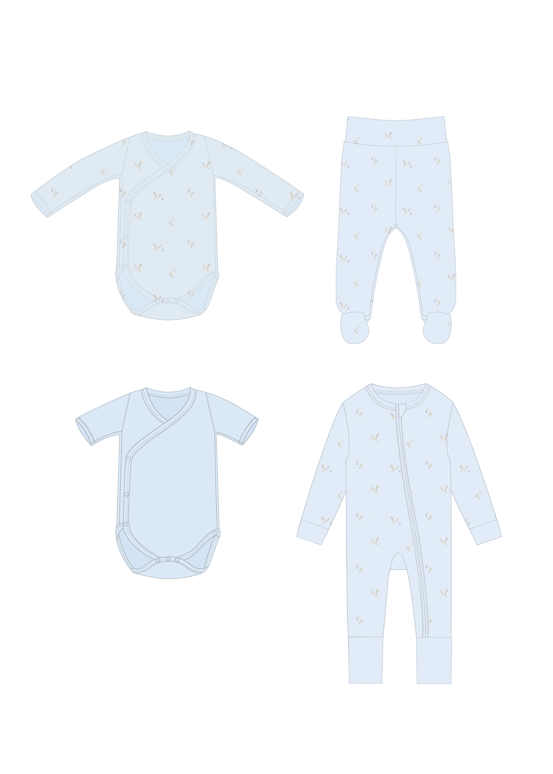 Crane Newborn Essentials Gift Box