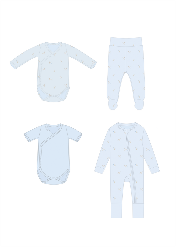 Crane Newborn Essentials Gift Box