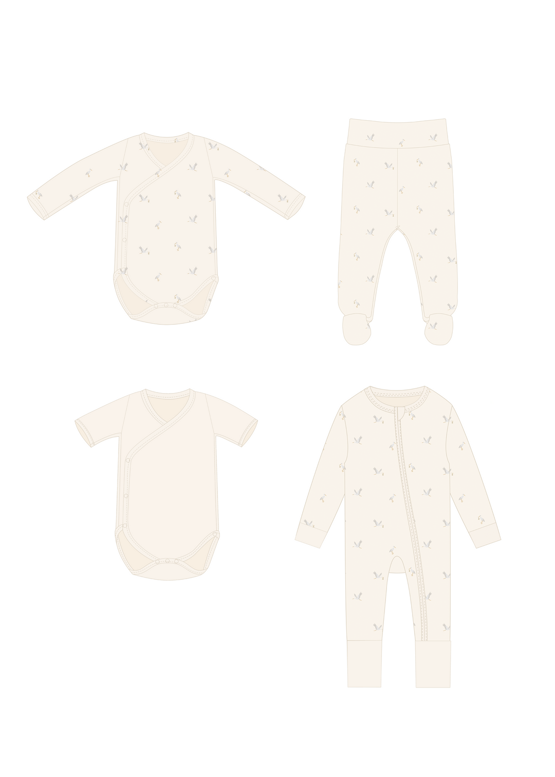 Crane Newborn Essentials Gift Box